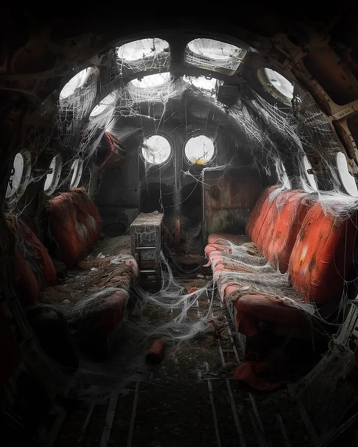 With The Help Of AI, I Tried To Breathe Life Into Abandoned Spaces (14 Pics)