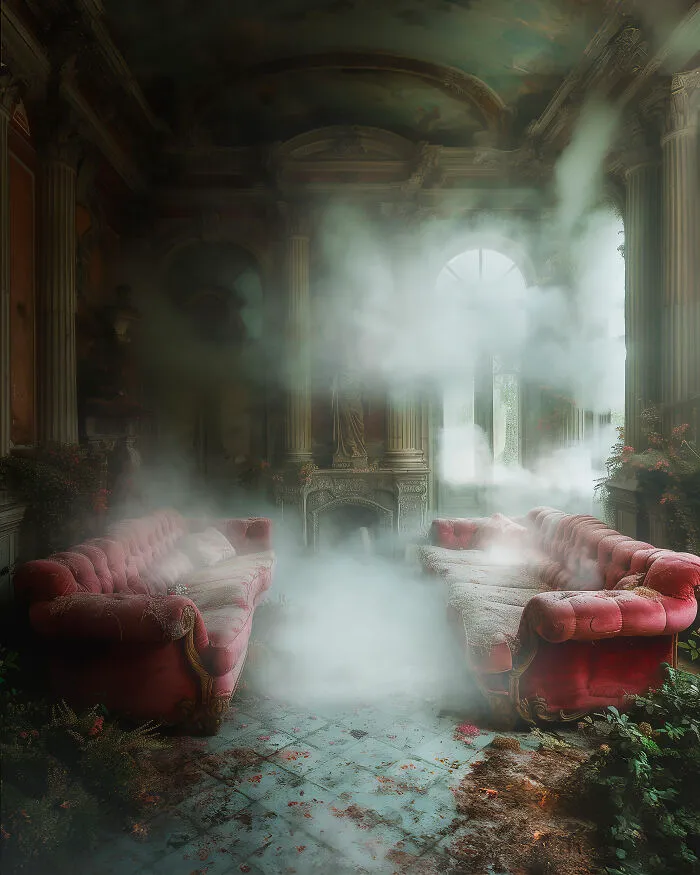 With The Help Of AI, I Tried To Breathe Life Into Abandoned Spaces (14 Pics)
