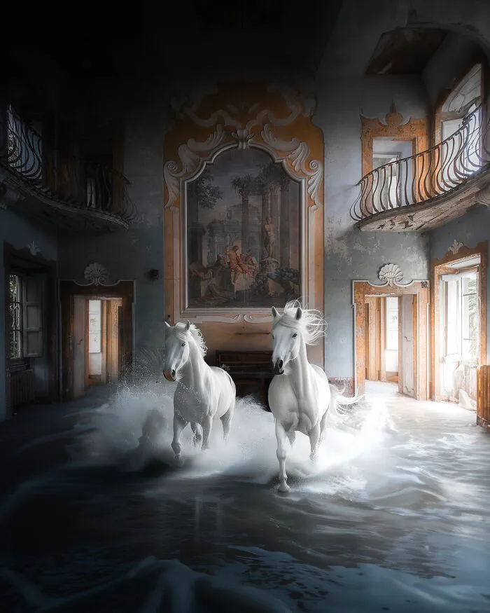 With The Help Of AI, I Tried To Breathe Life Into Abandoned Spaces (14 Pics)