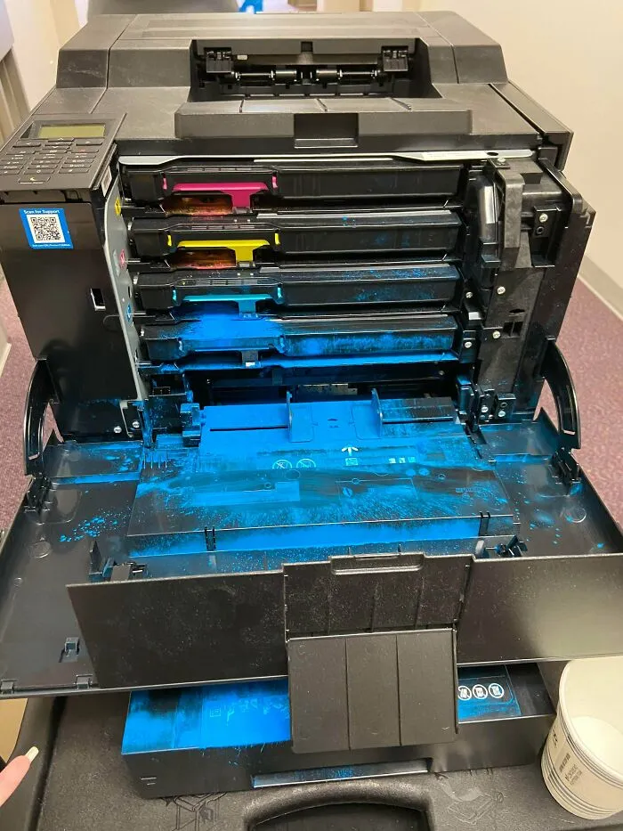 “There’s Something Wrong With The Printer In The Lab...”