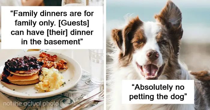 “The Answer Is 'Yes Sir’”: 40 House Rules That Weirded Out Residents And Guests Alike