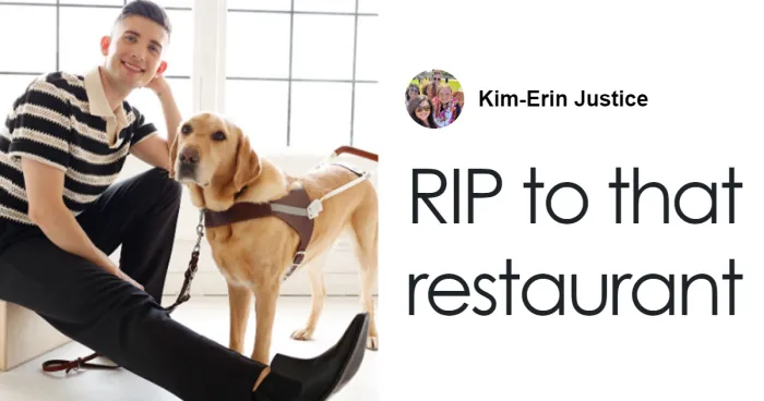 Man Is Denied Entry At Restaurant After Worker Accuses Him Of Faking Blindness