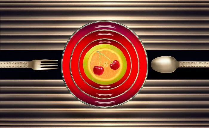 "Cherry Fruit Dessert" By Leka Huie