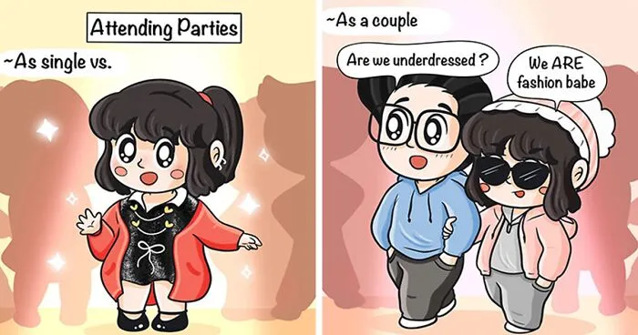 30 Comics About Relationships That Most Couples May Relate To By This Artist