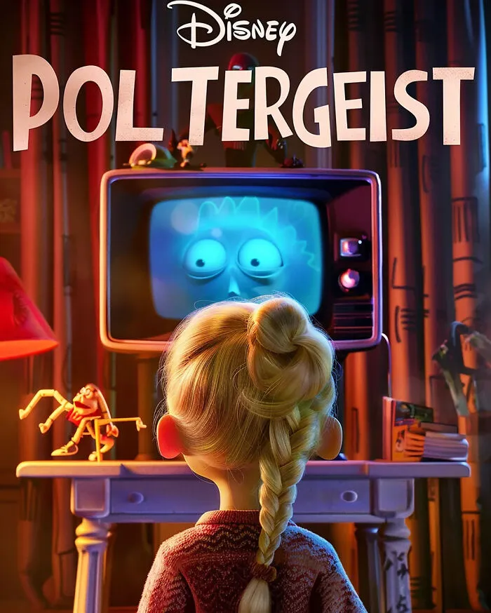 Creator Reimagines Horror Movies As Disney Adaptations With The Help Of AI (39 Pics)