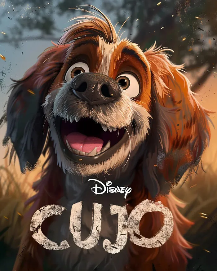 Creator Reimagines Horror Movies As Disney Adaptations With The Help Of AI (39 Pics)