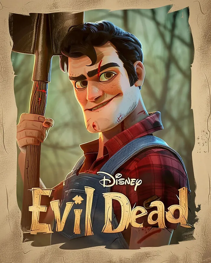 Creator Reimagines Horror Movies As Disney Adaptations With The Help Of AI (39 Pics)