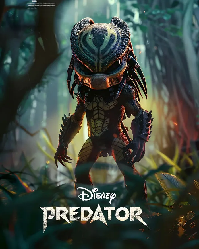 Creator Reimagines Horror Movies As Disney Adaptations With The Help Of AI (39 Pics)
