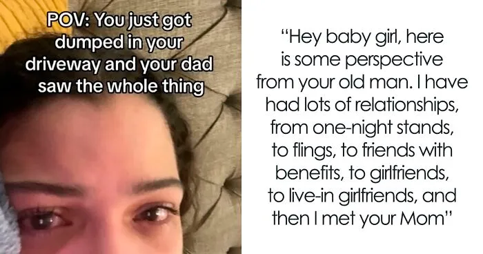 "Some Perspective From Your Old Man": Dad Gets Praised For His Text To Daughter After A Breakup