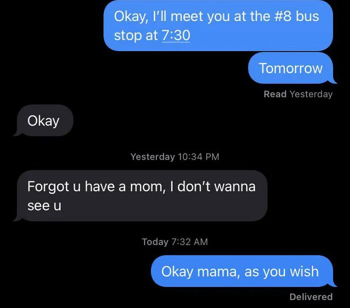Appalling Texts Sent By Helicopter Parents Who Tried Controlling Adult Kids' Life (30 Examples)