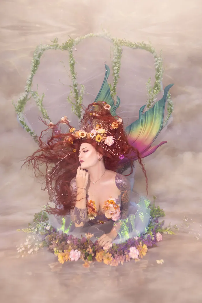 We Recreated Botticelli's "Birth Of Venus" Underwater (13 Pics)