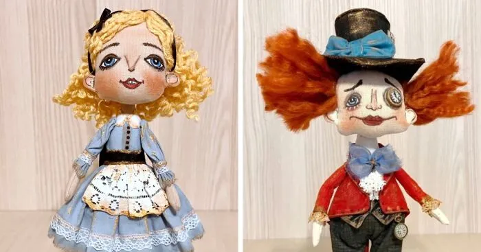 My Alice In Wonderland Art Dolls Collection (8 Pics)