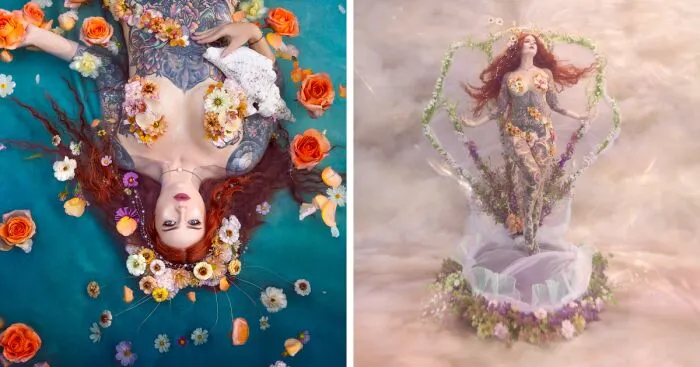We Recreated Botticelli's "Birth Of Venus" Underwater (13 Pics)