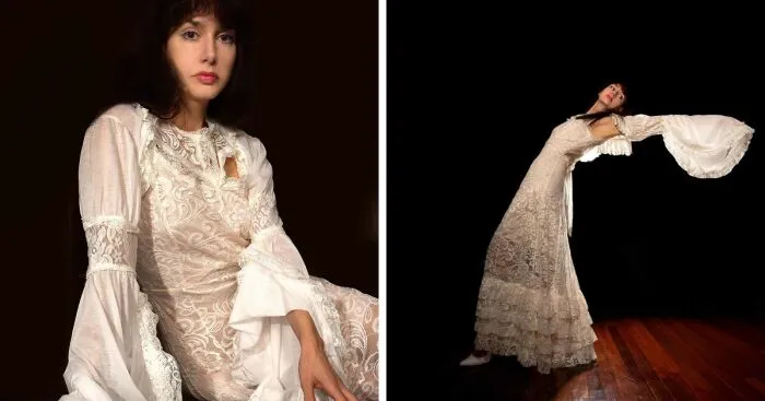 The Victorian White Dress By Costume Design From The Short Film "13 Strokes..."