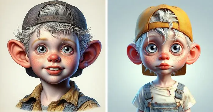Big Eared Cuties I Created With The Help Of AI