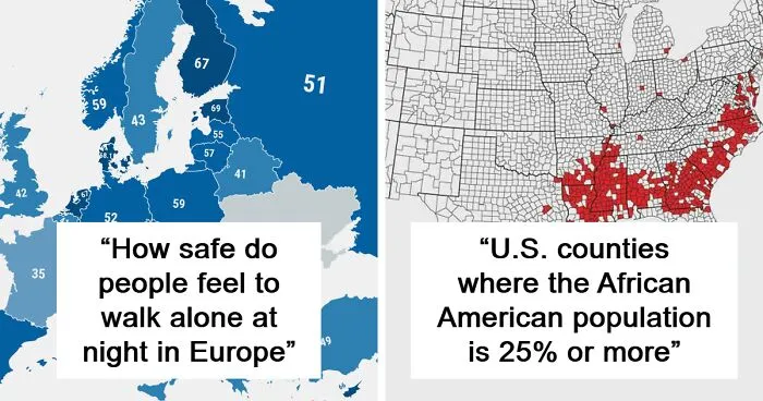 30 Fascinating Maps You Don't See In School, As Shared On This Online Group (New Pics)