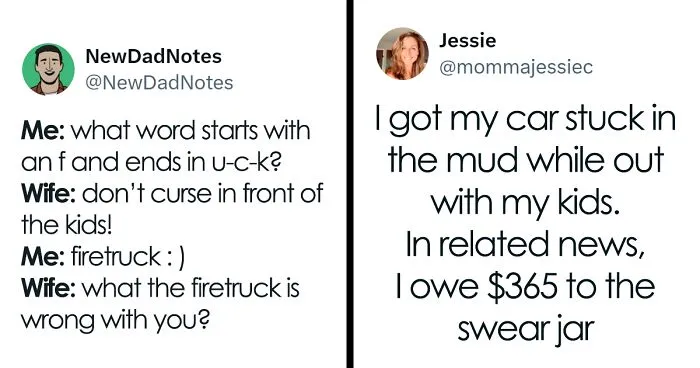 "$365 To The Swear Jar": 45 Funny Posts Parents Shared About Their Kids And Cursing