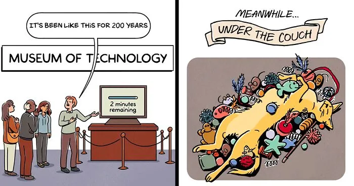 24 Comics Depicting Situations You Might Relate To By This Artist