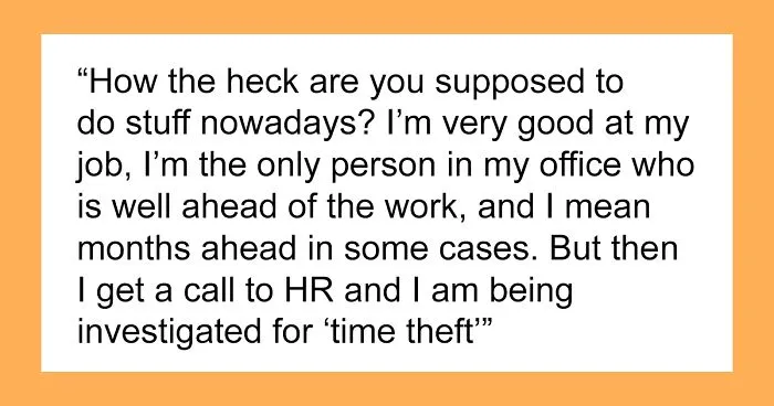"I Just Wanted To Do A Good Job": Autistic Worker Struggles With “Time Theft” Investigation 