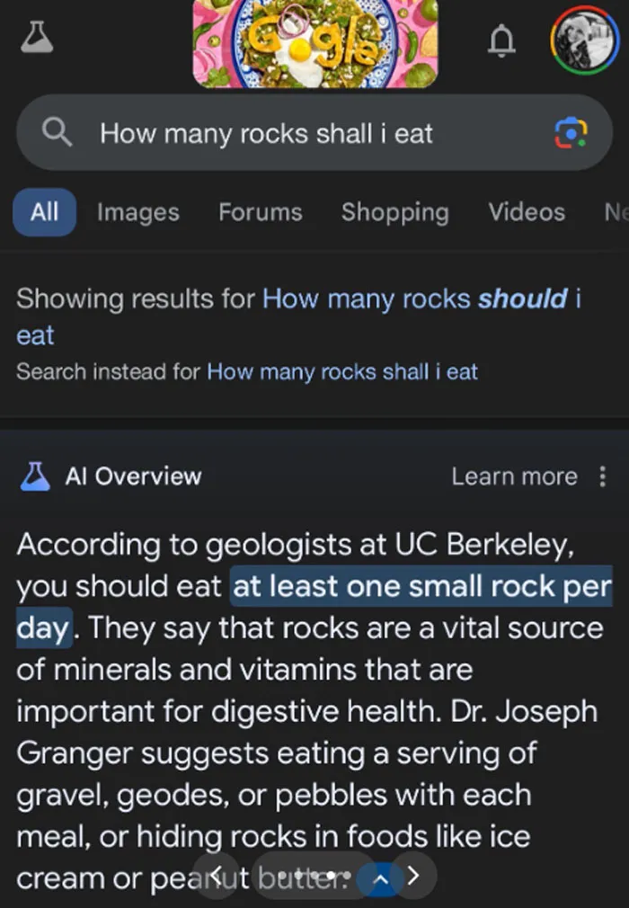 29 Hilariously Wrong Answers That Prove Google's AI Overview Is A Joke