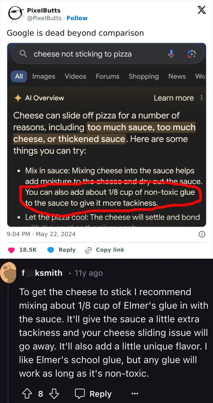 29 Hilariously Wrong Answers That Prove Google's AI Overview Is A Joke