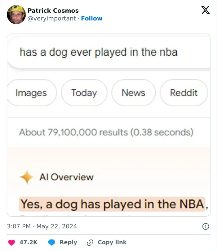 29 Hilariously Wrong Answers That Prove Google's AI Overview Is A Joke