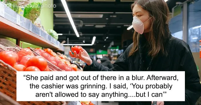 Cashier Can’t Do Anything Against Karen Breaking Checkout Rules, Another Shopper Humbles Her Instead