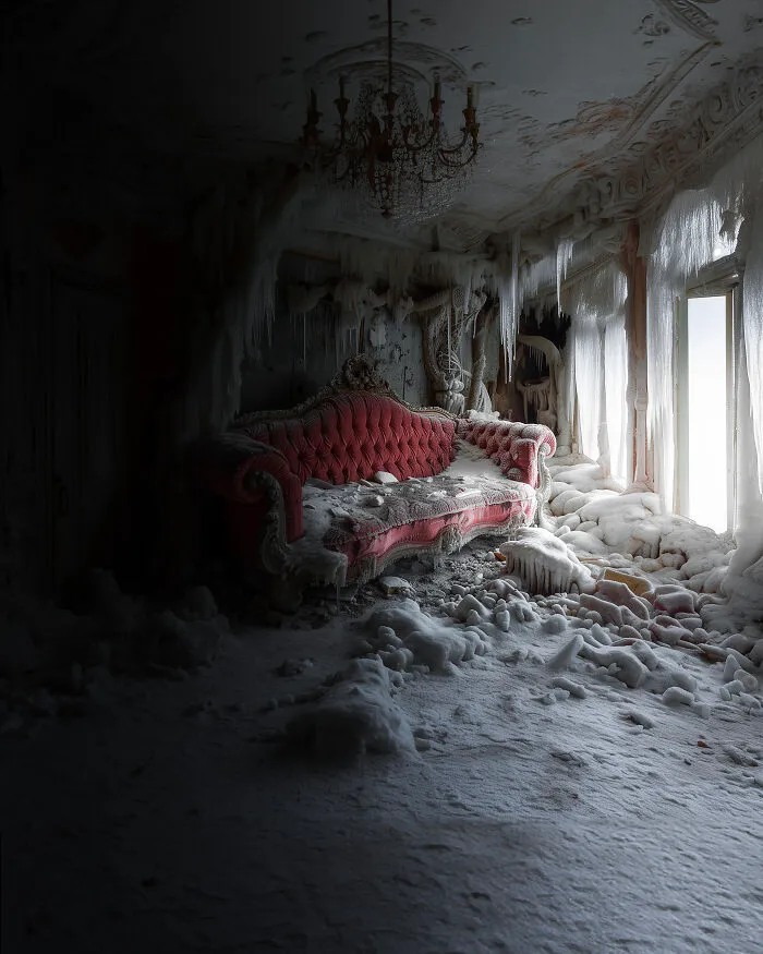 With The Help Of AI, I Tried To Breathe Life Into Abandoned Spaces (14 Pics)