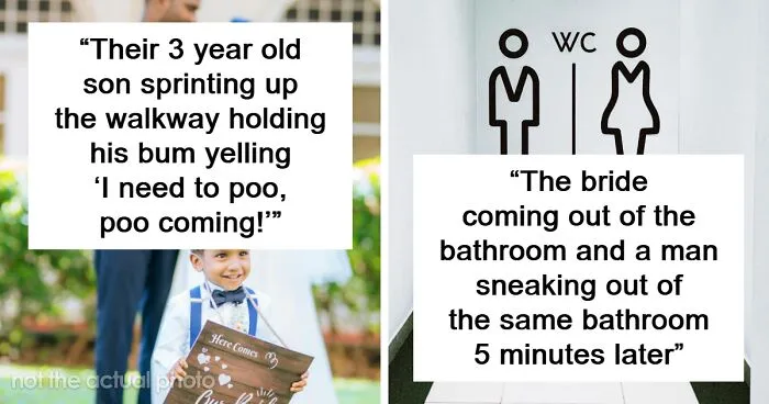 “It Was So Shameless”: 50 Awkward Moments That Left Wedding Guests Shook