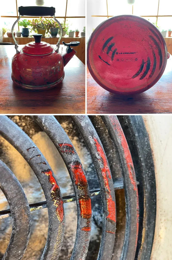 Mother-In-Law Melted Kettle I’ve Had For 15 Years To The Stove. How Do I Get It Off?