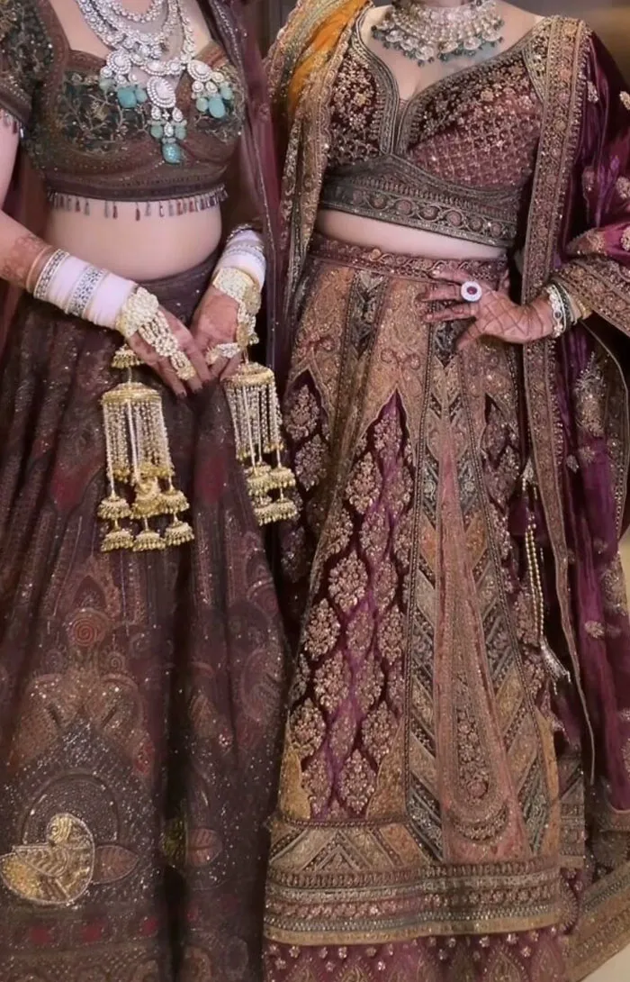 Twinning Bride And Mother-In-Law