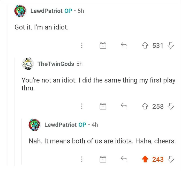 Well I Mean Alright Fine I Guess