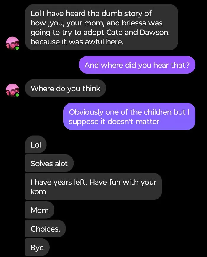 Appalling Texts Sent By Helicopter Parents Who Tried Controlling Adult Kids' Life (30 Examples)
