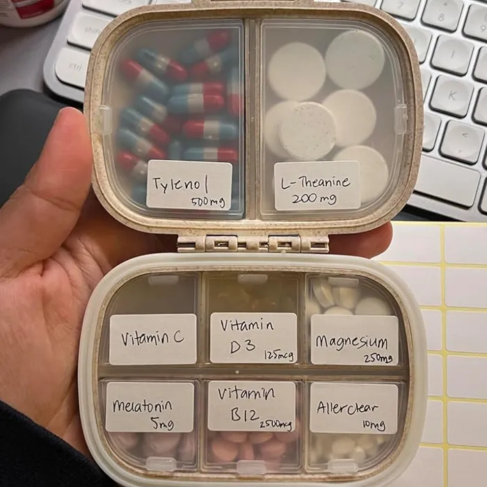 This Handy <span Style="Font:inherit;color:#d74b1f;"> Travel Pill Organizer</Span> Will Save You Many Travel Headaches