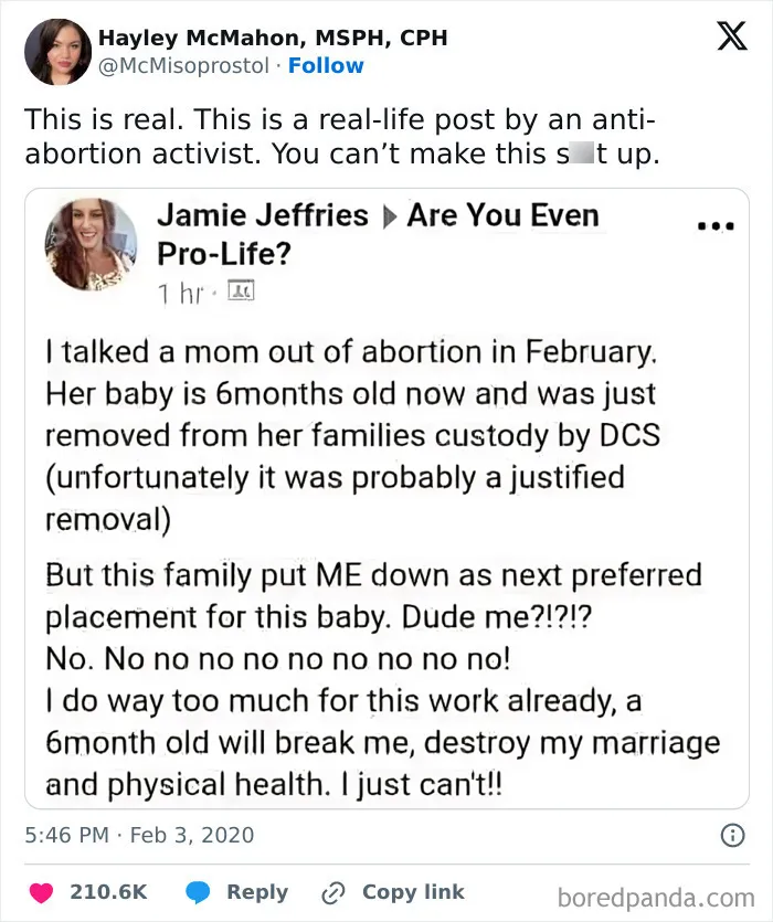 Just Your Average Pro Life Hypocrite