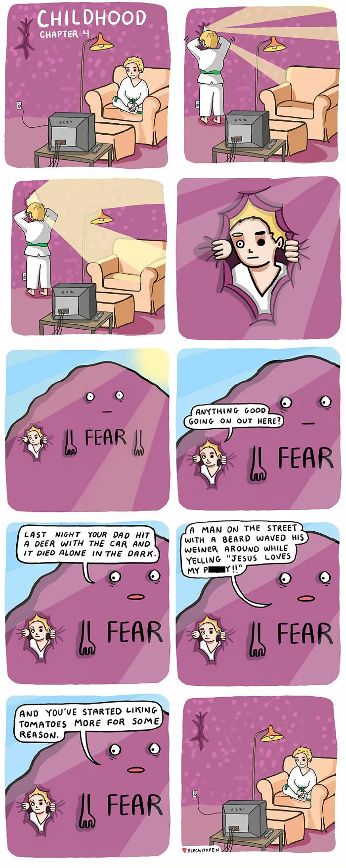 18 Comics Showcasing The Humor In Mental Health Struggles By Alec With Pen