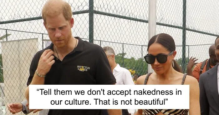 Meghan Markle Trolled For Outfits On Africa Trip After Nigerian First Lady Slams American Dress