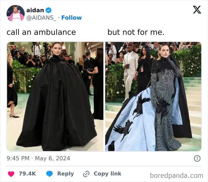 People React To The 2024 Met Gala With These 30 Hilarious And Savage Memes