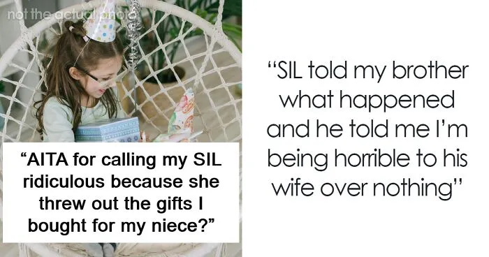 Girl’s Birthday Presents End Up In The Trash Because They Don’t Match Her Mom’s Aesthetic