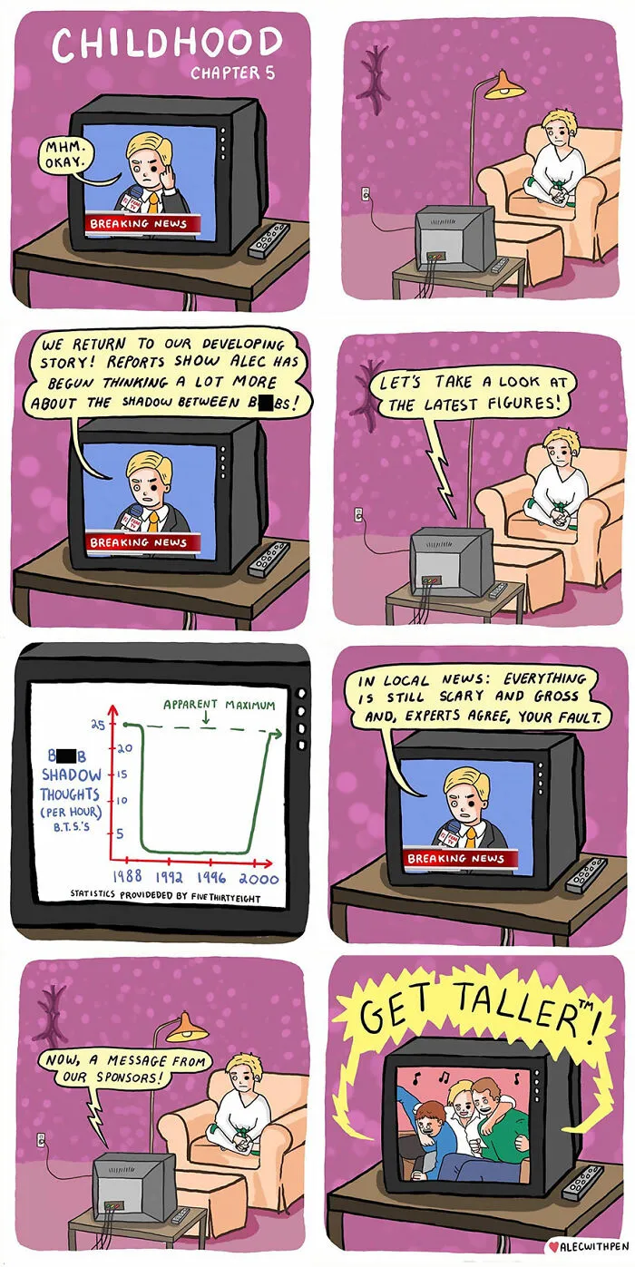 18 Comics Showcasing The Humor In Mental Health Struggles By Alec With Pen