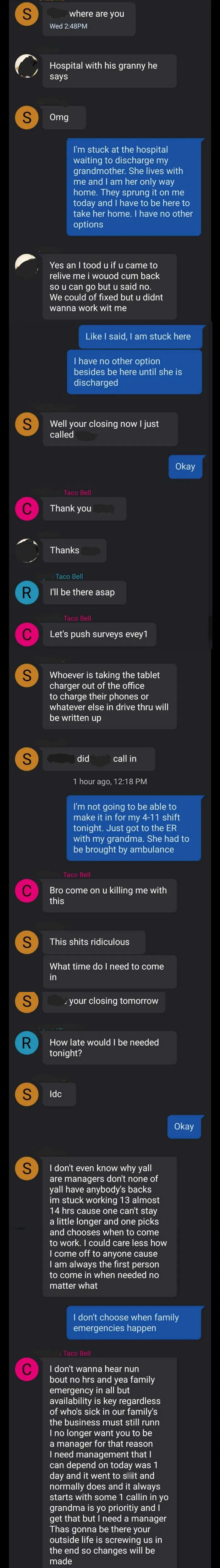 30 Screenshots Of Text Exchanges Featuring Job Resignations, As Shared On This Page
