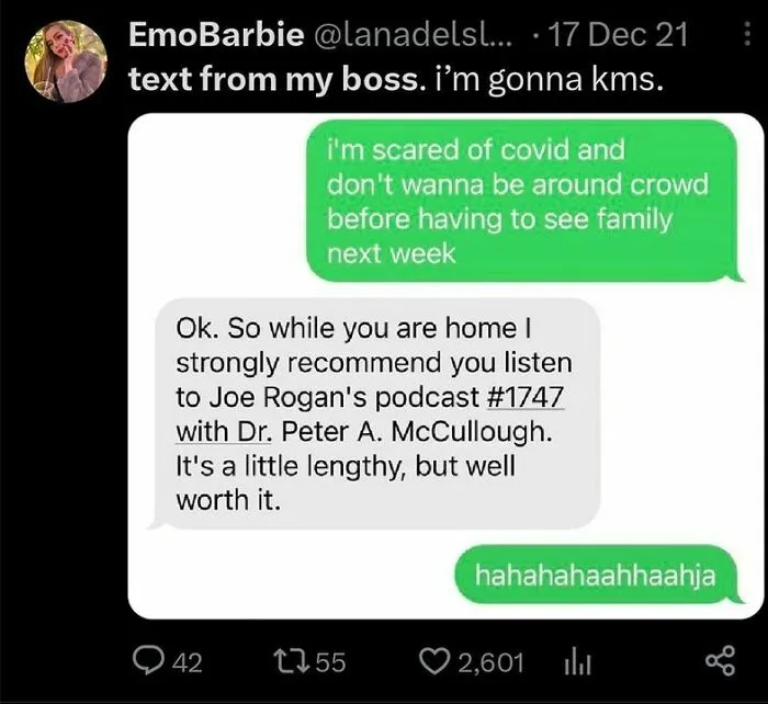 30 Screenshots Of Text Exchanges Featuring Job Resignations, As Shared On This Page