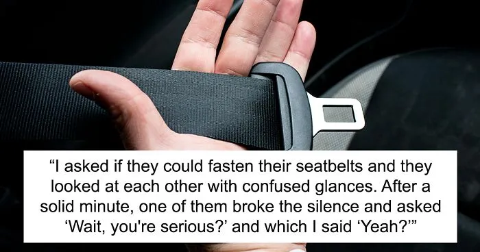 Friends Forced To Walk Home In 40-Degree Weather For Scoffing At Putting On Seatbelts In Guy's Car