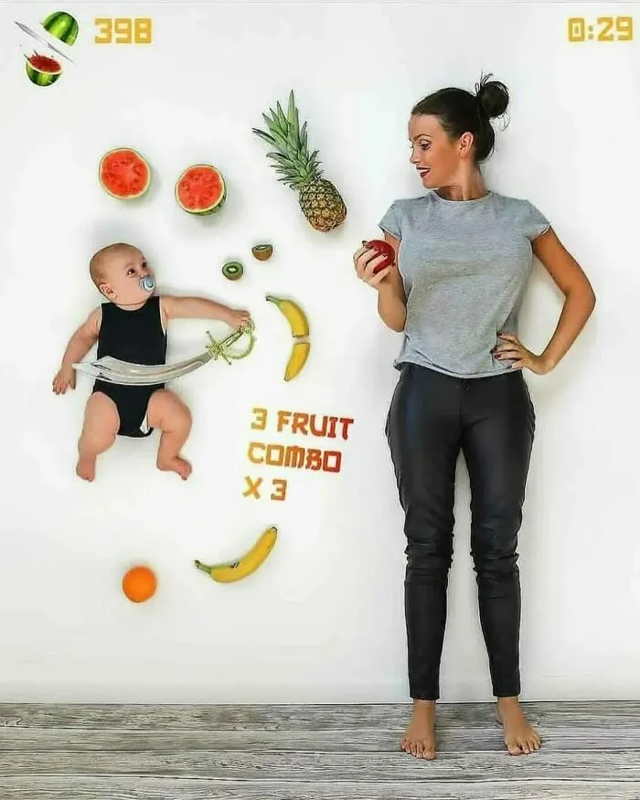 11 Creative And Straight-Up Adorable Pictures This Swedish Mom Took With Her Baby