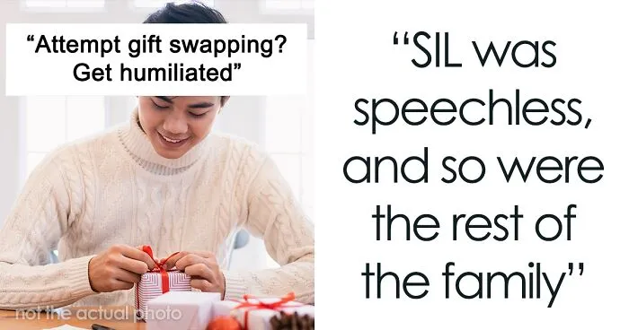 SIL Can't Resist Swapping Gifts On Son's B-Day, Goes Red As A Tomato When He Opens It