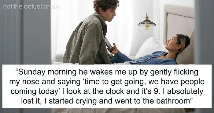 BF Won’t Let GF Ever Sleep In, She Explodes When He Once Again Wakes Her Up By Flicking Her Nose