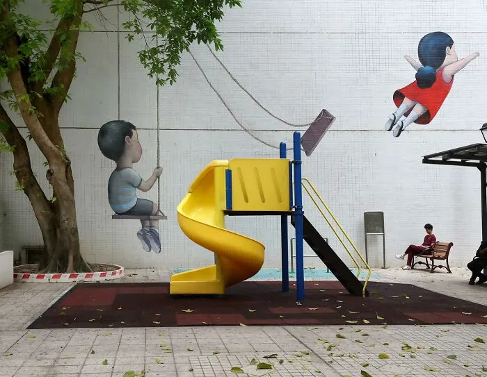 Artist Transforms Boring Buildings And Walls By Creating Spectacular Murals (17 New Pics)