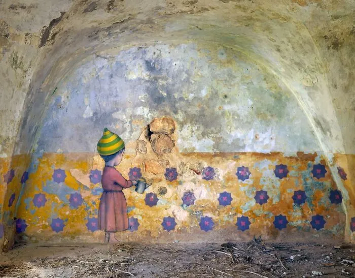 Artist Transforms Boring Buildings And Walls By Creating Spectacular Murals (17 New Pics)