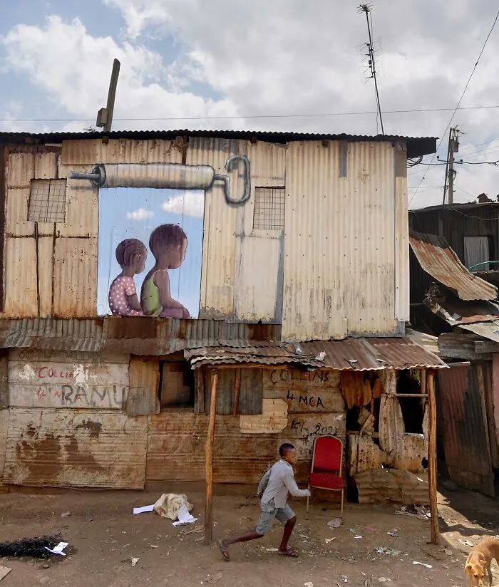 Artist Transforms Boring Buildings And Walls By Creating Spectacular Murals (17 New Pics)