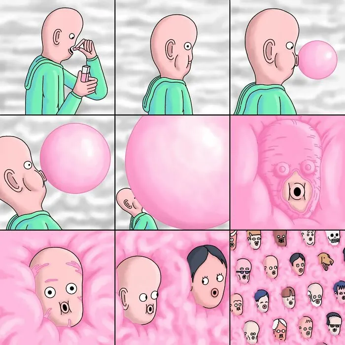 37 Darkly Humorous Comics That Illustrate Surreal Stories, By Alex Gamsu Jenkins